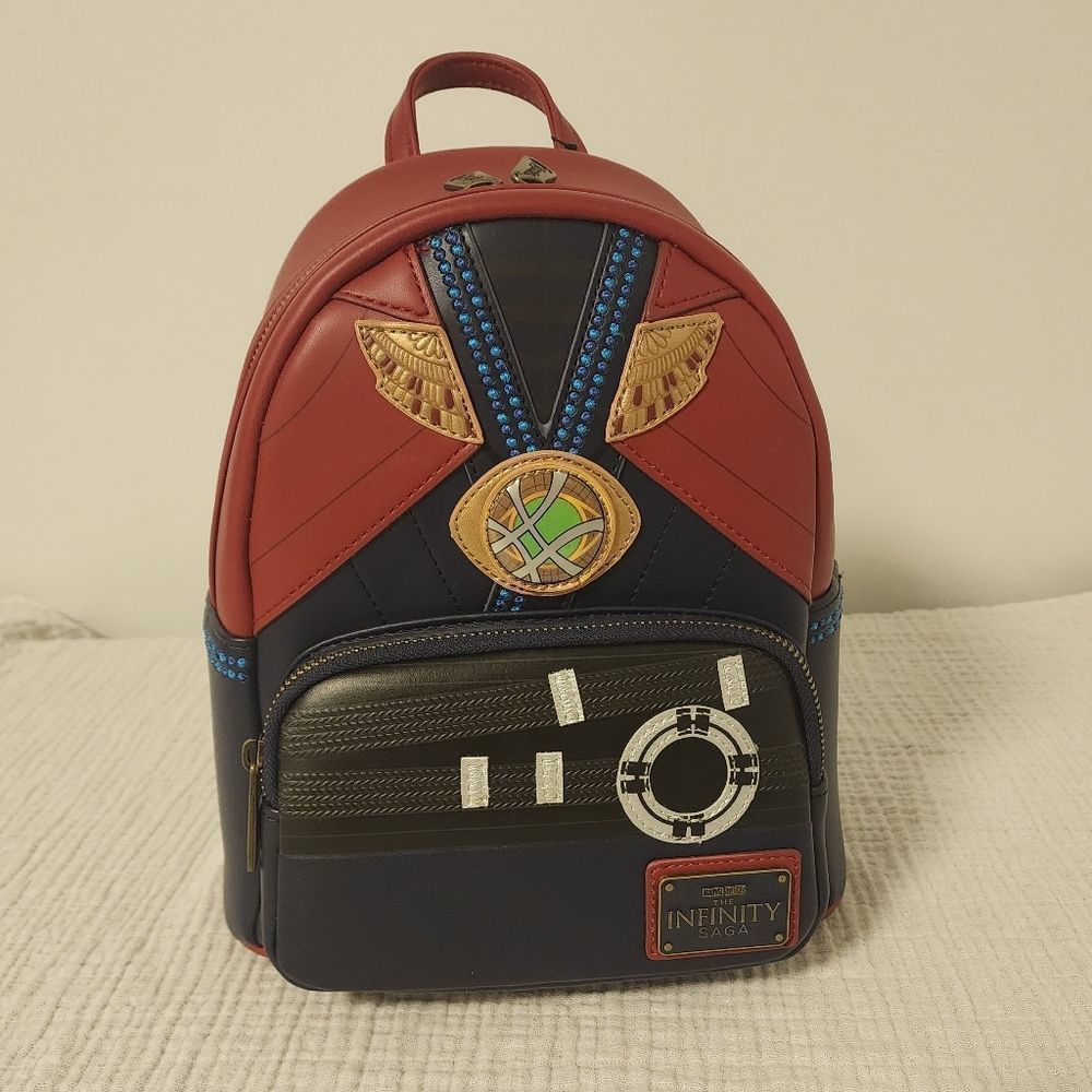 NWT Loungefly Doctor Strange infinity saga mini backpack